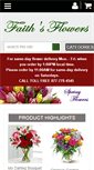 Mobile Screenshot of faithsflowers.com